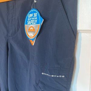 NWT Columbia Omnishade Navy Pants Size 12